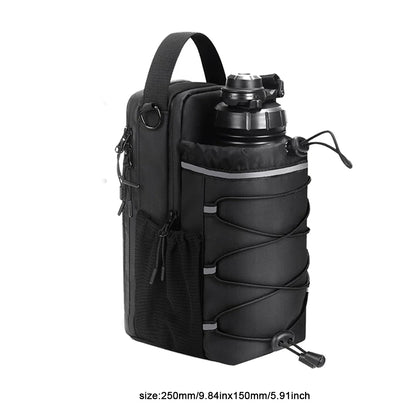 Magnetic Water Bottle Pouch Bag Gym-Specific Water Cup Holder with Strong Magnet Crossbody for Outdoor Sports Cup Holder Bag